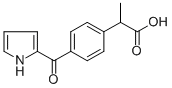 CAS 登录号：77614-42-7， 2-[4-(1H-吡咯-2-羰基)苯基]丙酸