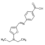 CAS#: 776232-91-8, 4-[(E)-{[5-(Diethylamino)-2-furyl]methylene}amino]benzoic acid