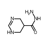 CAS#: 776274-37-4, 1,4,5,6-Tetrahydro-5-pyrimidinecarbohydrazide