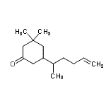 CAS#: 776295-11-5, 5-(5-Hexen-2-yl)-3,3-dimethylcyclohexanone