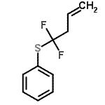 CAS#: 776313-50-9, [(1,1-Difluoro-3-buten-1-yl)sulfanyl]benzene