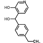 CAS#: 776317-39-6, 4-[(4-Ethylphenyl)(hydroxy)methyl]-3-pyridinol
