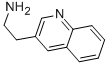 CAS 登录号：776333-52-9， 2-(喹啉-3-基)乙胺