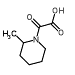 CAS 登录号：77654-61-6， (2-甲基-1-哌啶基)(氧代)乙酸