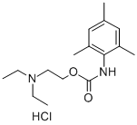 CAS#: 77656-17-8, Diethyl-[2-[(2,4,6-Trimethylphenyl)Carbamoyloxy]Ethyl]Azanium Chloride