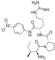 CAS#: 77672-35-6, (2S)-1-[(2R,3R)-2-Amino-3-Methylpentanoyl]-N-[(2S)-5-(Diaminomethylideneamino)-1-[(4-Nitrophenyl)Amino]-1-Oxopentan-2-Yl]Pyrrolidine-2-Carboxamide