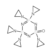 CAS#: 77680-87-6, 1,3,3,5,5-Pentaaziridino-1-thia-2,4,6-triaza-3,5-diphosphorine-1-oxide