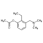 CAS 登录号：777015-80-2， 3-[(二甲基氨基)甲基]-2-乙基苯基乙酸酯