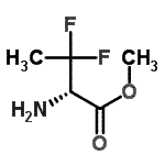 CAS#: 777034-61-4, Methyl (2S)-2-amino-3,3-difluorobutanoate