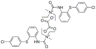 CAS#: 77711-83-2, 2'-(p-Chlorophenylthio)-2-(diethylamino)acetanilide oxalate