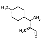 CAS#: 77758-68-0, 3-(4-Methylcyclohexyl)-2-methylenebutanal