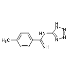 CAS#: 777816-34-9, 4-Methyl-N-(1H-tetrazol-5-yl)benzenecarboximidamide