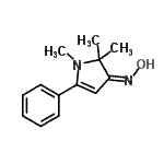 CAS#: 777823-20-8, (3Z)-N-Hydroxy-1,2,2-trimethyl-5-phenyl-1,2-dihydro-3H-pyrrol-3-imine