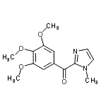 CAS#: 777873-12-8, (1-Methyl-1H-imidazol-2-yl)(3,4,5-trimethoxyphenyl)methanone