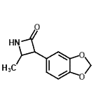 CAS#: 777885-29-7, 3-(1,3-Benzodioxol-5-yl)-4-methyl-2-azetidinone
