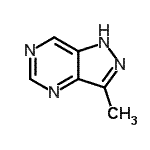 CAS#: 77816-07-0, 3-Methyl-1H-pyrazolo[4,3-d]pyrimidine