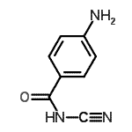 CAS#: 77834-48-1, 4-Amino-N-cyanobenzamide