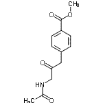 CAS#: 77846-91-4, Methyl 4-(3-acetamido-2-oxopropyl)benzoate