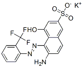 CAS#: 77847-21-3, Potassium 6-Imino-4-Oxo-5-[2-[2-(Trifluoromethyl)Phenyl]Hydrazinyl]Naphthalene-2-Sulfonate