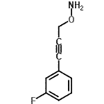 CAS#: 778549-42-1, 1-[3-(Aminooxy)-1-propyn-1-yl]-3-fluorobenzene