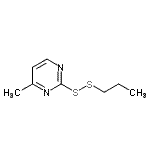 CAS#: 778558-46-6, 4-Methyl-2-(propyldisulfanyl)pyrimidine