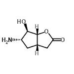 CAS#: 778560-45-5, (3aS,5S,6R,6aR)-5-Amino-6-hydroxyhexahydro-2H-cyclopenta[b]furan-2-one