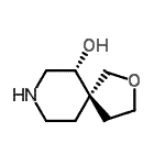CAS#: 778567-44-5, (5R,6R)-2-Oxa-8-azaspiro[4.5]decan-6-ol