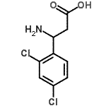 CAS#: 778571-53-2, 3-Amino-3-(2,4-dichlorophenyl)propanoic acid