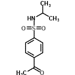 CAS 登录号：778592-00-0， 4-乙酰基-N-异丙基苯磺酰胺