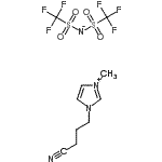 CAS#: 778593-18-3, 1-(3-Cyanopropyl)-3-methyl-1H-imidazol-3-ium bis[(trifluoromethyl)sulfonyl]azanide