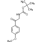 CAS#: 778617-61-1, 2-Methyl-2-propanyl [2-(4-methoxyphenyl)-2-oxoethyl]carbamate