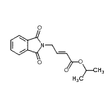 CAS#: 77862-73-8, Isopropyl (2E)-4-(1,3-dioxo-1,3-dihydro-2H-isoindol-2-yl)-2-butenoate