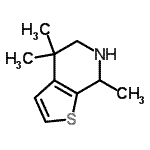 CAS#: 779280-68-1, 4,4,7-Trimethyl-4,5,6,7-tetrahydrothieno[2,3-c]pyridine