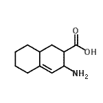 CAS#: 779295-10-2, 3-Amino-1,2,3,5,6,7,8,8a-octahydro-2-naphthalenecarboxylic acid