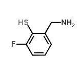 CAS 登录号：779296-45-6， 2-(氨基甲基)-6-氟苯硫醇