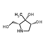 CAS#: 779308-12-2, (2R,3S,4R)-2-(Hydroxymethyl)-3-methyl-3,4-pyrrolidinediol