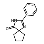 CAS#: 779309-80-7, 2-Phenyl-1,3-diazaspiro[4.4]non-1-en-4-one