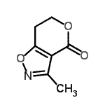 CAS#: 77931-57-8, 3-Methyl-6,7-dihydro-4H-pyrano[3,4-d][1,2]oxazol-4-one