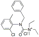 CAS 登录号:77966-32-6, N-(2-氯-6-甲基苯基)-2-(二乙基氨基)-N-(苯基甲基)-乙酰胺盐酸盐