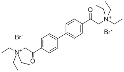 CAS 登录号：77967-04-5， 三乙基-[2-[4-[4-(2-氧代-2-三乙基铵基乙基)苯基]苯基]乙酰基]铵二溴化物