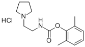 CAS#: 77985-32-1, (2,6-Dimethylphenyl) N-(2-Pyrrolidin-1-Ium-1-Ylethyl)Carbamate Chloride
