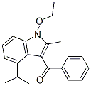CAS#: 77992-61-1, [1-(1-Ethoxypropan-2-Yl)-2-Methylindol-3-Yl]-Phenylmethanone