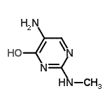 CAS#: 77994-14-0, 5-Amino-2-(methylamino)-4(1H)-pyrimidinone