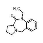 CAS#: 779982-36-4, 10-Ethyl-1,2,3,5,10,11a-hexahydro-11H-pyrrolo[2,1-c][1,4]benzodiazepin-11-one
