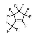 CAS#: 780-87-0, 1,3,3,4,4,5,5-Heptafluoro-2-(trifluoromethyl)cyclopentene