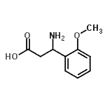 CAS#: 780034-13-1, 3-Amino-3-(2-methoxyphenyl)propanoic acid