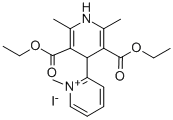 CAS#: 78005-05-7, Diethyl 2,6-Dimethyl-4-(1-Methylpyridin-1-Ium-2-Yl)-1,4-Dihydropyridine-3,5-Dicarboxylate Iodide