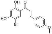 CAS 登录号:78050-52-9, (E)-1-(5-溴-2,4-二羟基苯基)-3-(4-甲氧基苯基)丙-2-烯-1-酮