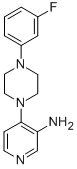 CAS 登录号：78069-83-7， 4-[4-(3-氟苯基)哌嗪-1-基]吡啶-3-胺
