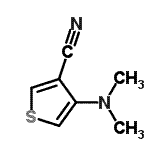 CAS#: 780719-27-9, 4-(Dimethylamino)-3-thiophenecarbonitrile